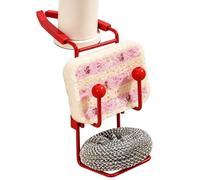 Sink Faucet Holder Rack No Drill Sponge Dishcloth Organizer Open Design