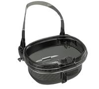 Sink Filter Basket - Fine Mesh Strainer, Hangable Drain Rack, Reinforced ABS Construction, Large Capacity Design | 16.5x16x20cm 330g Kitchen Sink Food Catcher Fruit Vegetable Washing Drainage Storage