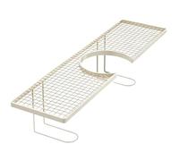 Sink Organizer Rack - Kitchen Sink Organizers No Drilling Metal Holders | Faucet Storage Shelf | No Drilling Metal Kitchen Drain Shelf For Home Apartment Dormitory Hotel Restaurant Bathroom Washroom