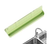 Sink Splash Guard Protector - Barrière de protection contre les éclaboussures d'eau 2 en 1, protection de bord de cuisine avec une forte aspiration, accessoire de bouclier d'évier étanche | Accueil