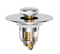 Sink Stopper Plug - Anti-Odor Hair Catcher, Universal Strainer Tool, Kitchen Drain Protector | Bathroom Tub Garbage Food Disposal Home Apartment Dorm Restaurant RV, Durable Material Construction