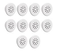 Sink Stoppers for Various Basin Types Overflows Hole Cover Quick Setups Sink Plugs 10pcs for General Purpose Application Overflows Cover