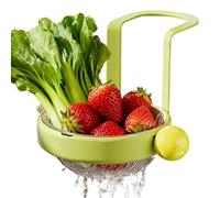 Sink Strainer Basket Automatic Dumping Leftover Filter | Vegetable Draining Basket For Kitchen Sinks | For Home Cooks Busy Parents Apartment Meal Preppers Homeowners Hotel Restaurant Balcony Dormitory