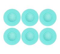 Sink Strainer Basket - Hair Catcher Filter Set, Drain 6 Piece Anti Clogging Efficient Debris Filtration Design Guard Tool | Suitable Ideal Perfect for Home RV Waste Cooking Food Scraps Peels Kitchen