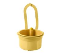 Sink Strainer Basket, Press Dumping Colander, Automatic Drain Design, Multifunctional Kitchen Tool, Food Waste Filter for Home, Small Spaces, Dorm, Apartment, RV, Restaurant Use, 5.63x3.27x7.95 inches