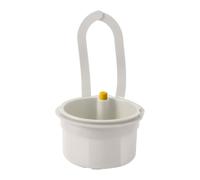 Sink Strainer Basket, Press Dumping Colander, Automatic Drain Design, Multifunctional Kitchen Tool, Food Waste Filter for Home, Small Spaces, Dorm, Apartment, RV, Restaurant Use, 5.63x3.27x7.95 inches