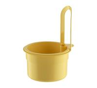 Sink Strainer Basket, Press-to-Dump Colander, 5.63x3.27x7.95inch, Automatic Drainage Strainer, Compact and Space-Saving, Ideal for Fruits, Vegetables, Food Waste, Home, Restaurant, Yellow/Green/White