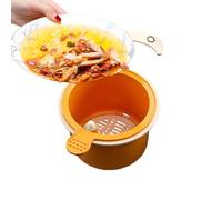 Sink Strainer, Quick-Press Faucet Hanging Detachable Sink Strainer, Kitchen Food Waste Collector For RVs Farmhouse Sinks Camping, ABS, 7.87x3.94x3.94 Inches, Yellow/Green, 1 Stråiner
