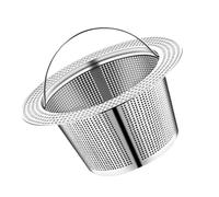 Sink - Tamis De 10,7 cm Pour Le Avec Poignée | Évier De Cuisine Tamis En Acier Inoxydable | Conception De Filtre Profond | Tamis Fin Pour Le Drainage De L'eau De Cuisine Plus À Déjeuner
