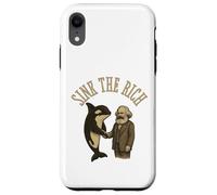 Sink The Rich Orca Karl Marx Kommunismus Yacht Politics Meme Coque pour iPhone XR