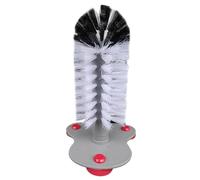 Sink Water Bottle Cleaner - 12.5x12x19cm Long Bottle Brush, PVC PP Double Sided Cup Scrubber, Suction Base Glassware Cleaning Tool | Bottles Sports Bottles Wine Glass Coffee Mug Pitcher Kitchen B