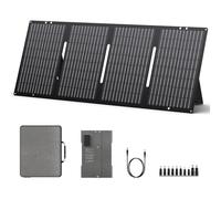 SinKeu Panneau solaire pliable 60 W 18 V avec sortie USB/type-C/DC, chargeur solaire pour station d'alimentation portable, générateur solaire extérieur, balcon, jardin, camping, caravane