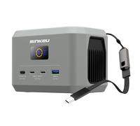 SinKeu Station d'alimentation portable, batterie LiFePO4 96 Wh / 30 000 mAh avec 3 ports, USB-C 100 W entrée / sortie batterie de charge rapide pour voyage, alimentation de secours