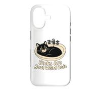 Sinks are Just Weird Beds Salle de Bain pour Chat Coque pour iPhone 17