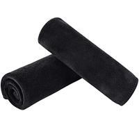 SINLAND Gants de toilette en microfibre à séchage rapide, absorbants, doux et démaquillants,lavables,réutilisables en microfibre débarbouillettes bebe (2pcs 30x30cm)