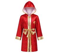 Sinleey Garçon Deguisement Boxeur Garcon Enfant Tenue Boxe Thai Short Mma | Avec Poches,Taille Plus Grande,Pour Le Boxe,Concours De Costumes,Mma,Anniversaire Sur Thème Du,Grappling,Jeu Déguisement