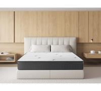 sinlikon Matelas 140x200 22 cm epaisseur,Luxe Matelas 2 Personnes Confort Zones en Mousse à mémoire de Forme, Moelleux et Respirant