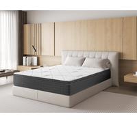sinlikon Matelas 160 x 200CM,Epaisseur 30CM,Luxe Matelas Confort Zones en Mousse à mémoire de Forme, Moelleux et Respirant (160x200x30CM)