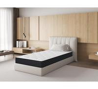 sinlikon Matelas 90x200CM,Epaisseur 12CM,Luxe Matelas Confort Zones en Mousse à mémoire de Forme, Moelleux et Respirant (90x200x12CM)
