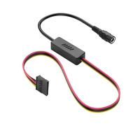 SinLoon Câble d'alimentation DC5525 vers SATA IDE pour disque dur DC 5,5 x 2,5 mm femelle vers SATA femelle avec régulateur de tension abaisseur (1 à 1)