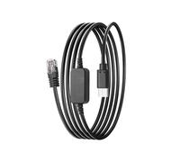 SinLoon Câble de prise USB C vers RJ11 pour détecteur de radar, cordon d'alimentation 5 V à 12 V, cordon d'alimentation de rechange pour détecteur de radar avec port de charge RJ11-5.57FT