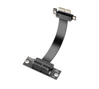 SinLoon Câble d'extension PCIe 4.0 X1 PCI-E 1 x mâle vers 90 degrés PCIE 1 x femelle Riser - 1890 (10 cm)