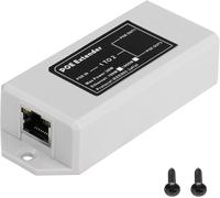 Sinloon Gigabit Poe Extender 100 / 1000Mbps 30w RJ45 1 à 2 répéteur Poe Mural/injecteur/amplificateur de réseau 3 en 1