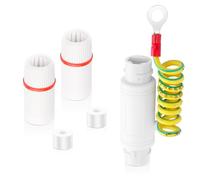 SinLoon RJ45 PoE Extender - 10/100/1000Mbps Gigabit IP66 Étanche, Protection Contre la Foudre 5kA, Répéteur PoE Extérieur pour Étendre la Distance PoE jusqu'à 250m