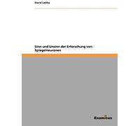 Sinn Und Unsinn Der Erforschung Von Spiegelneuronen