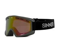 SINNER BATAWA OTG-Matte Dark Grey-Double Orange Vent-Cat. S2 Lunettes de soleil, Adultes, Unisexe, Multicolore (Multicolore), Taille unique
