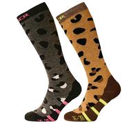Sinner Chaussettes Placed Animal 2 Paires