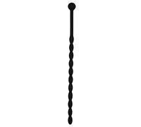 Sinner Gear Geribbelde Dilatateur en Silicone Noir 16 cm