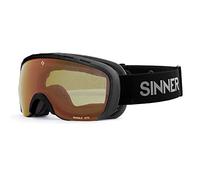 SINNER Marble OTG-Matte Black-Double Orange-Cat. S2 Lunettes de soleil, Adultes, Unisexe, Multicolore (Multicolore), Taille unique
