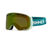 SINNER Olympia-Matte Light Mint-Double Full Gold-Green Mirror Vent-Cat. S3 Lunettes de soleil unisexe pour adultes, multicolore (multicolore), taille unique