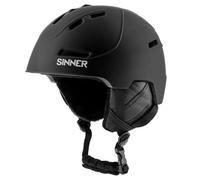 SINNER Silverton-Matte Black-M (55-58) Casque Mixte, Multicolore, M