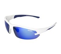 Sinner Speed Single Sunglasses Blanc,Bleu PC Blue Revo/CAT3 Homme,Femme