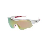 SINNER Triple II-Matte White-SINTRAST Cycling Lunettes de soleil Mixte Adulte, Multicolore (Multicolore), Taille unique