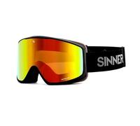 SINNER Valley-Matte Black Orange Oil + Double Pink-Cat. S3+S1 Lunettes de soleil, Adultes, Unisexe, Multicolore (Multicolore), Taille unique