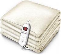 sinnlein Chauffe matelas 160x120cm SÜD GS | Arrêt Automatique | Fonction Minuterie | 9 Niveaux de Température