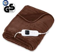 sinnlein Chauffe matelas 180x130cm SÜD GS | Arrêt Automatique | Fonction Minuterie | 9 Niveaux de Température
