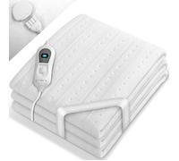 sinnlein® Surmatelas Chauffant Électrique 150x80cm - avec Arrêt Automatique Chauffe-matelas 3 Niveaux de Températures