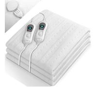 sinnlein Surmatelas Chauffant Électrique 160x140cm - 2 Places | Chauffe-matelas 3 Niveaux de Températures