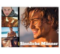 Sinnliche Männer (Wandkalender 2027 DIN A2 quer), CALVENDO Monatskalender: Ein Kalender voller Ausstrahlung, Sinnlichkeit und moderner Männlichkeit.
