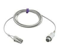 Sino-K - Compatible avec Datex Ohmeda Veterinary Spo2 Sensor Animal Oreille Langue Clip 9,8 ft 10 broches Connecteur FDA/CE