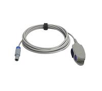 Sino-k Compatible pour Mindray Spo2 Capteur Doigt Clip 9,8 pi 6 Pins 40 ° Connecteur Clé FDA/CE Approuvé