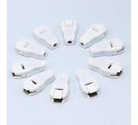 Sino-K Lot de 10 clips électrodes multi-usages ECG/EKG pour 3.0/4.0/Snap/Grabber/Tab
