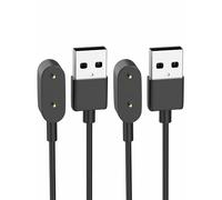 Sinoacc 2 Pcs 100cm Chargeur pour Huawei Watch Fit 3/2/Fit/New/Mini/Elegant, pour Huawei Band 11/10/9/8/7/6/6 Pro/4X, pour Honor Band 6/Watch ES Smartwatch - Câble De Charge USB Magnétique De Rechange