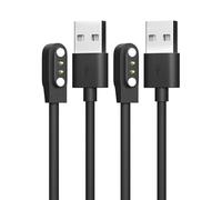 Sinoacc 2Pcs Chargeur Compatible avec Skg Letsfit Cubitt Yamay Willful Fitpolo Kospet Tozo Wyze Umidigi Blackview Câble de charge USB Magnétique pour Montre Intelligente Umidigi Uwatch 3S 3 2 2S Urun