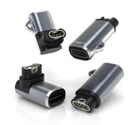 Sinoacc 4-Pcs Chargeur Compatible avec Garmin Montre Forerunner 255 55 165 265 965 970 Vivoactive 6 5 4 3 Fenix 8 Pro 7 6 5 Venu 4 3s Sq 2