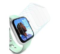 Sinoacc 6 Pièces Protecteur D'écran Compatible avec Apple Watch 40mm Watch SE Series 6 5 4, TPU Autoréparable, Antibulles, HD Ultrafine, Installation Facile